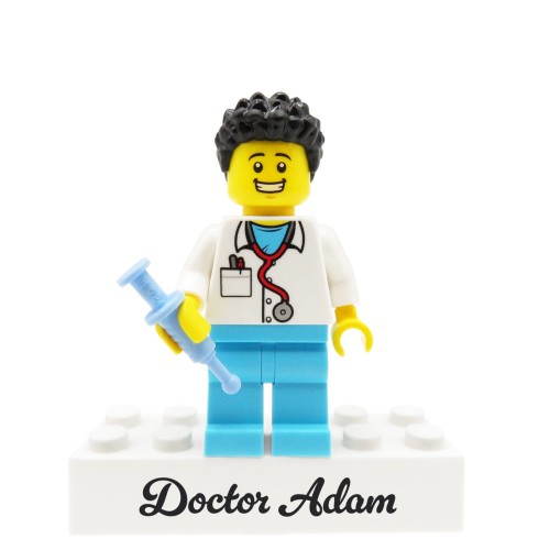 Zum Produkt Arzt / Ärztin – Personalisierte Figur aus LEGO® Teilen / Gestalte deine eigene