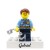 Personalisierte LEGO® Figur Polizist – lustiges personalisiertes Geschenk für Polizisten und Polizistinnen