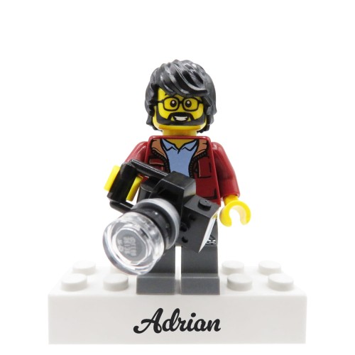 Zum Produkt Fotograf – Personalisierte Figur aus LEGO® Teilen / Gestalte deine eigene
