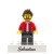 Personalisierte LEGO® Figur mit deinem Text auf dem Stein – personalisiertes Geschenk für sie und ihn