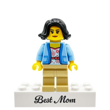 Personalisierte LEGO® Figur Beste Mama – personalisiertes Geschenk für Mama zum Muttertag