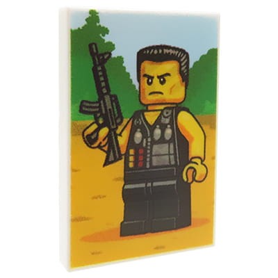 Zum Produkt Filmplakat #1 – Custom bedruckte LEGO® Fliese