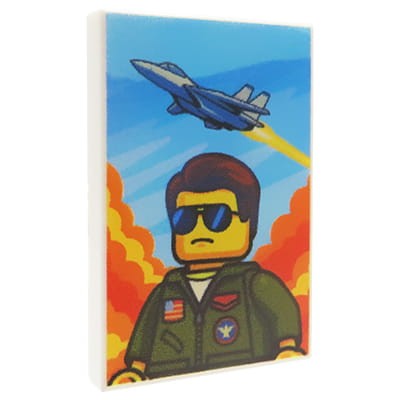 Accéder au produit Affiche de film #3 – Custom imprimée sur tuile LEGO®