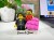 Personalizowane figurki LEGO® Para z sercem i Twoim napisem - przykład personalizacji 1