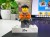 Figurine LEGO® personnalisée mécanicien / bricoleur - exemple de personnalisation 2