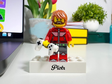 Personalisierte LEGO® Figur Gamer - Personalisierungsbeispiel 3