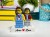 Figurines LEGO® personnalisées couple avec votre texte sur une base - exemple de personnalisation 3