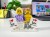Figurines LEGO® personnalisées couple avec panneaux Love - exemple de personnalisation 3