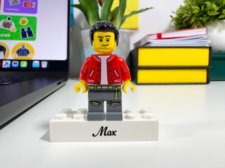 Personalisierte LEGO® Figur Bester Freund - Personalisierungsbeispiel 2