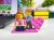 Personalisierte LEGO® Figuren Paar mit Herz - Personalisierungsbeispiel 2