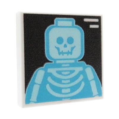 Accéder au produit Photo radiographique du haut du corps – custom impression tuile LEGO® (2x2)
