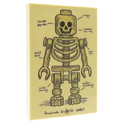 Accéder au produit Illustration médicale n°2 – custom impression tuile LEGO® (2x3)