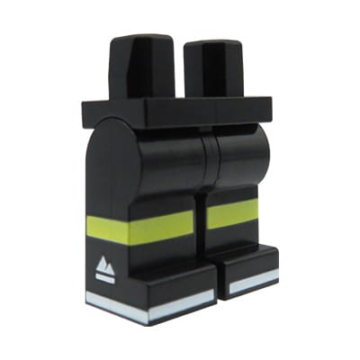 Go to product LEGO Minifigure Legs – Black Pants with Boots