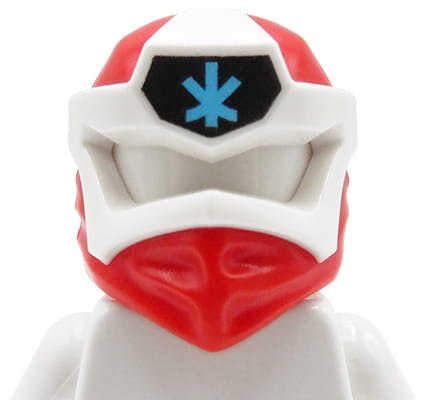 Zum Produkt LEGO® Ninjago Maske – Ninja Kai, rot und weiß