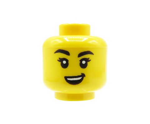 Go to product LEGO® Minifigure Head – Female, Sly Side Smile