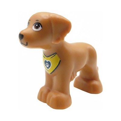 Go to product LEGO® Friends Dog – Medium Nougat with Yellow Bandana