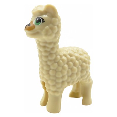 LEGO® Friends alpaca llama beige animal figure