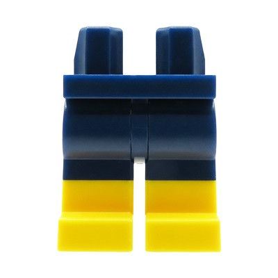 LEGO® minifigure legs dark blue shorts
