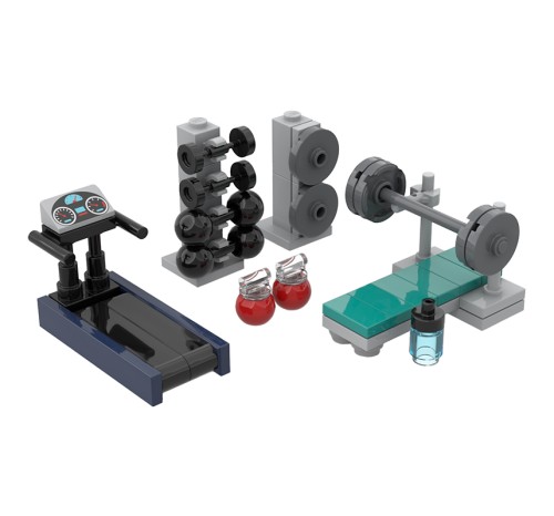 Go to product Gym - custom set made of LEGO bricks