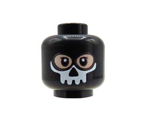 Go to product Minifigure Head (Ghost mask / balaclava, flesh face) – Custom printed LEGO® head