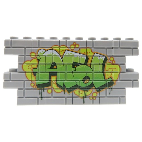 Go to product Graffiti "AFOL" (green) – Custom printed LEGO® bricks