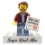 Personalisierte LEGO® Figur Bester Papa – personalisiertes Geschenk für Papa zum Vatertag