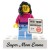 Personalisierte LEGO® Figur Beste Mama – personalisiertes Geschenk für Mama zum Muttertag
