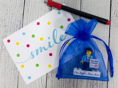 Personalisierte LEGO® Figur Beste Mama - Geschenkverpackung