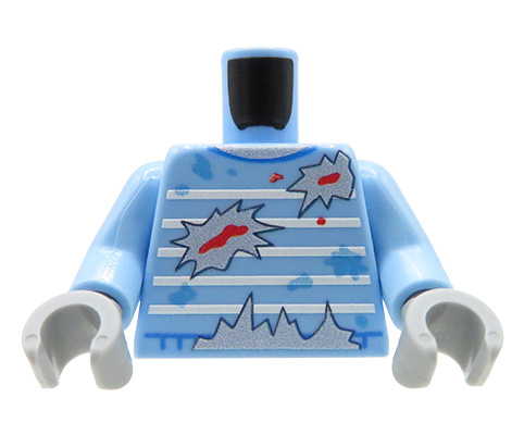 Go to product Minifigure Torso (Zombie, Tattered Sweater) – Custom Print on LEGO® Torso