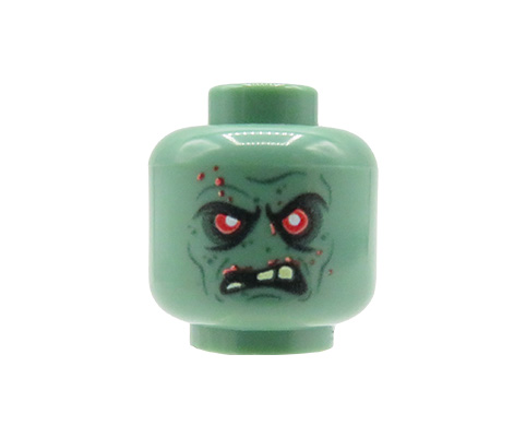 Go to product Minifigure Head – Monster / Orc #5 – Custom Print on LEGO® Head