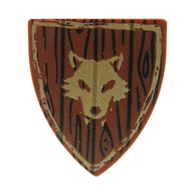 Go to product Knight Shield with Wolf – Custom Print on LEGO® Part