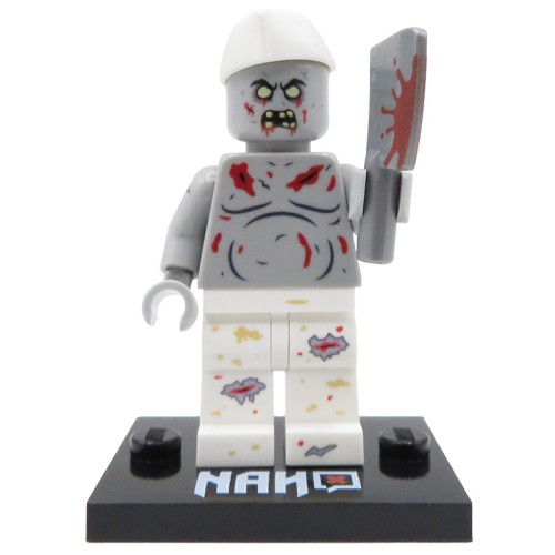 Zum Produkt Custom-Minifigur – Undead Chef – Custom-Druck auf LEGO® Teilen