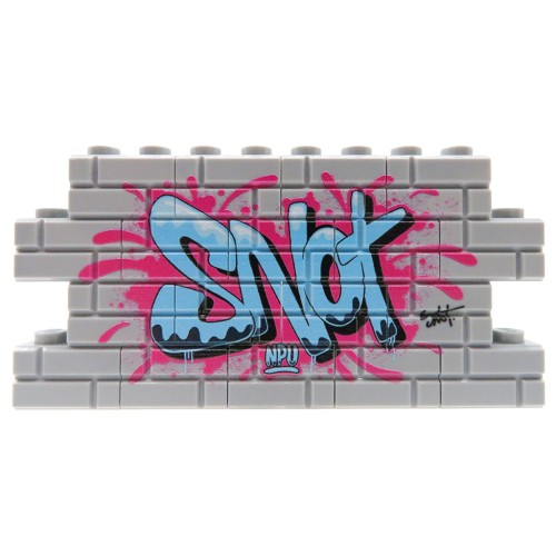 Zum Produkt Graffiti Snot (blau) – Custom bedruckte LEGO® Steine