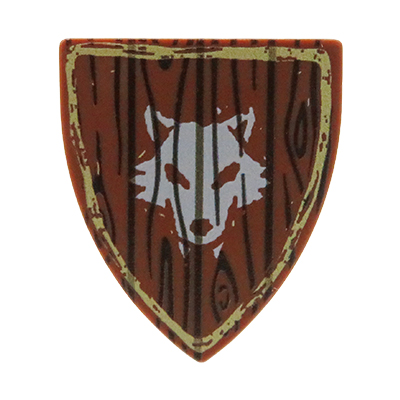 Go to product Knight Shield with Wolf – Custom Print on LEGO® Part (1)