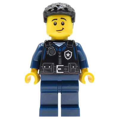 Go to product LEGO City Minifigure – Police Officer in Body Armor