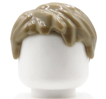 Go to product LEGO Minifigure Hair – Male, Dark Tan, Short