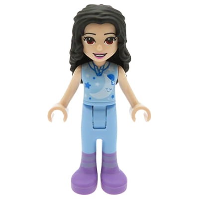 Accéder au produit Figurine LEGO Friends - Emma - Combinaison bleue
