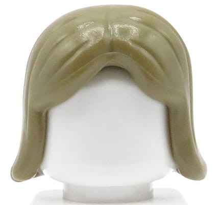 Go to product LEGO minifigure hair - female, dark blonde
