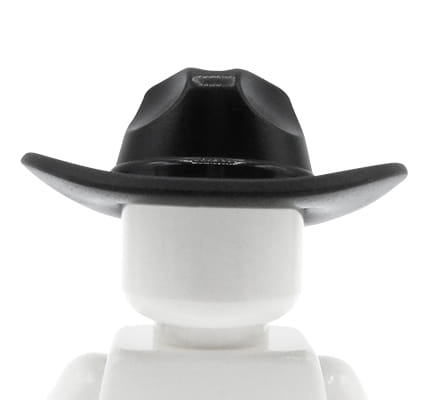 Zum Produkt LEGO Fedora-Hut, sehr breite Krempe - schwarz
