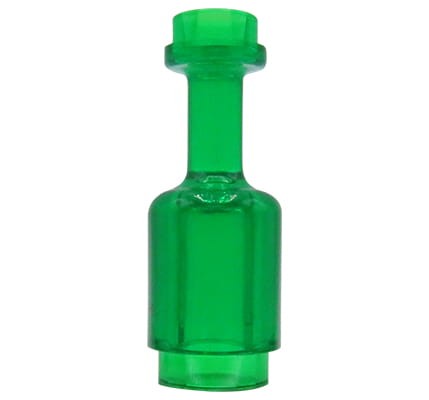 Accéder au produit Bouteille LEGO - vert trans