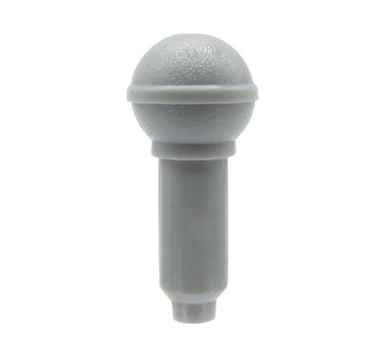 LEGO microphone - light bluish gray
