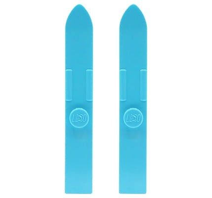 LEGO skis - medium azure (pair)