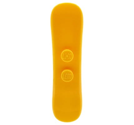 LEGO snowbord - bright light orange