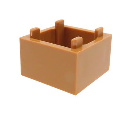 Accéder au produit Caisse / boîte / conteneur LEGO - nougat moyen