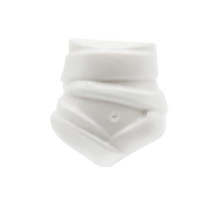 LEGO plaster / bandage on the hand - white