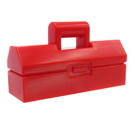 LEGO toolbox - red