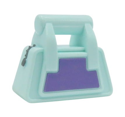 LEGO Friends bag with zipper - light aqua
