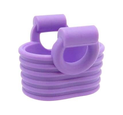 LEGO bag / basket - medium lavender