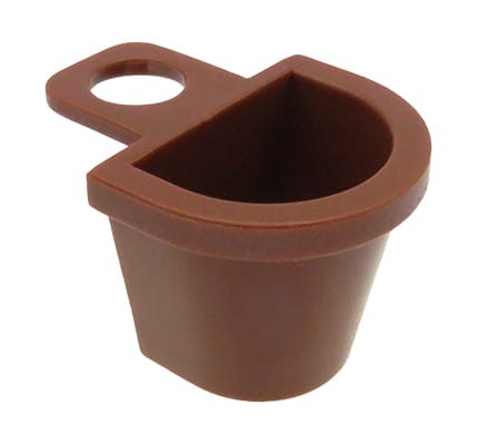 LEGO basket / container - reddish brown
