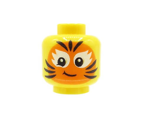 Accéder au produit Tête de figurine LEGO - enfant, peinture pour le visage